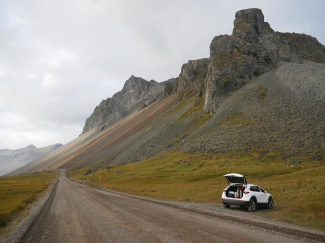 Car on Iceland Trek